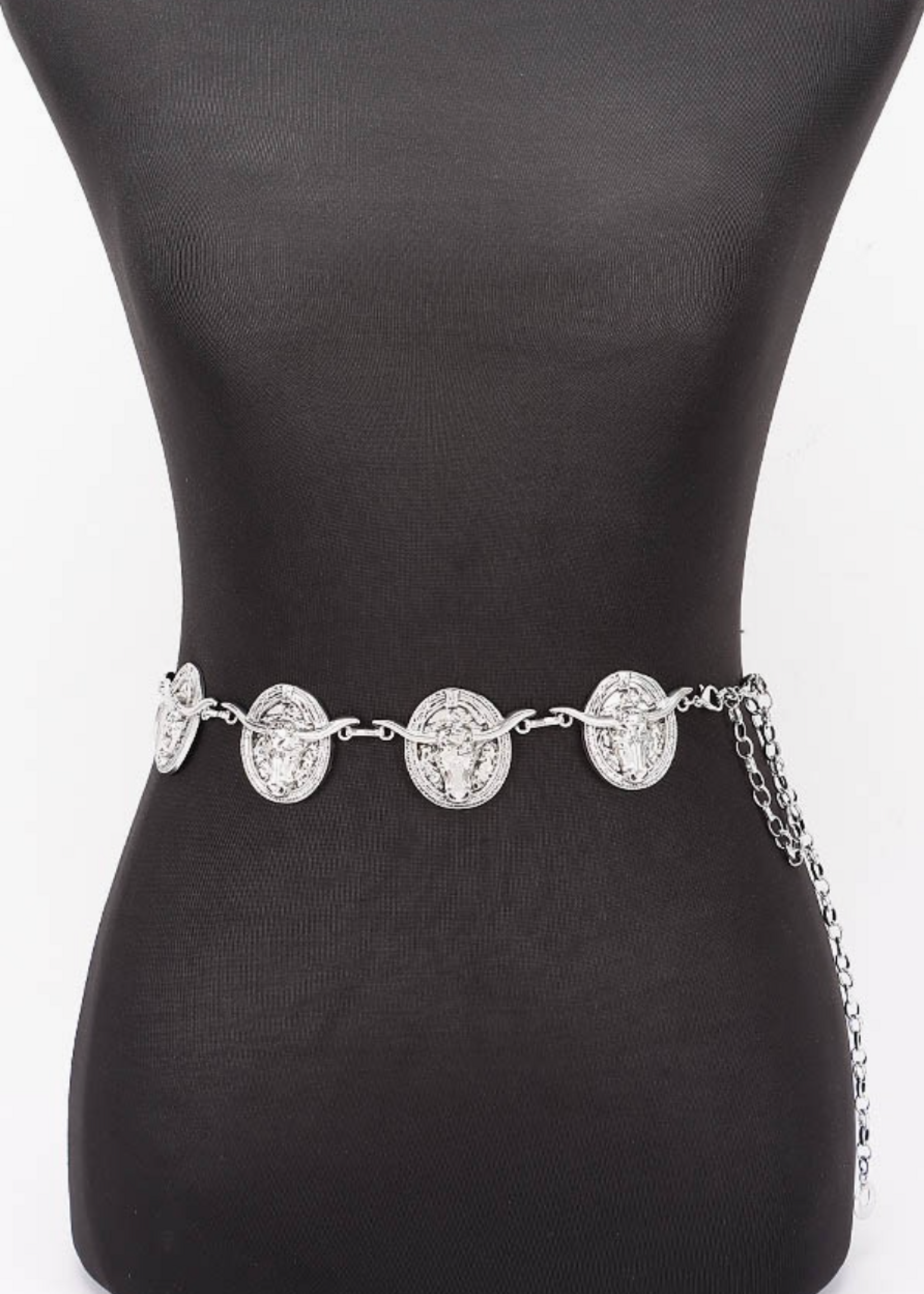 I'm So Into You Chain Belt SILVER