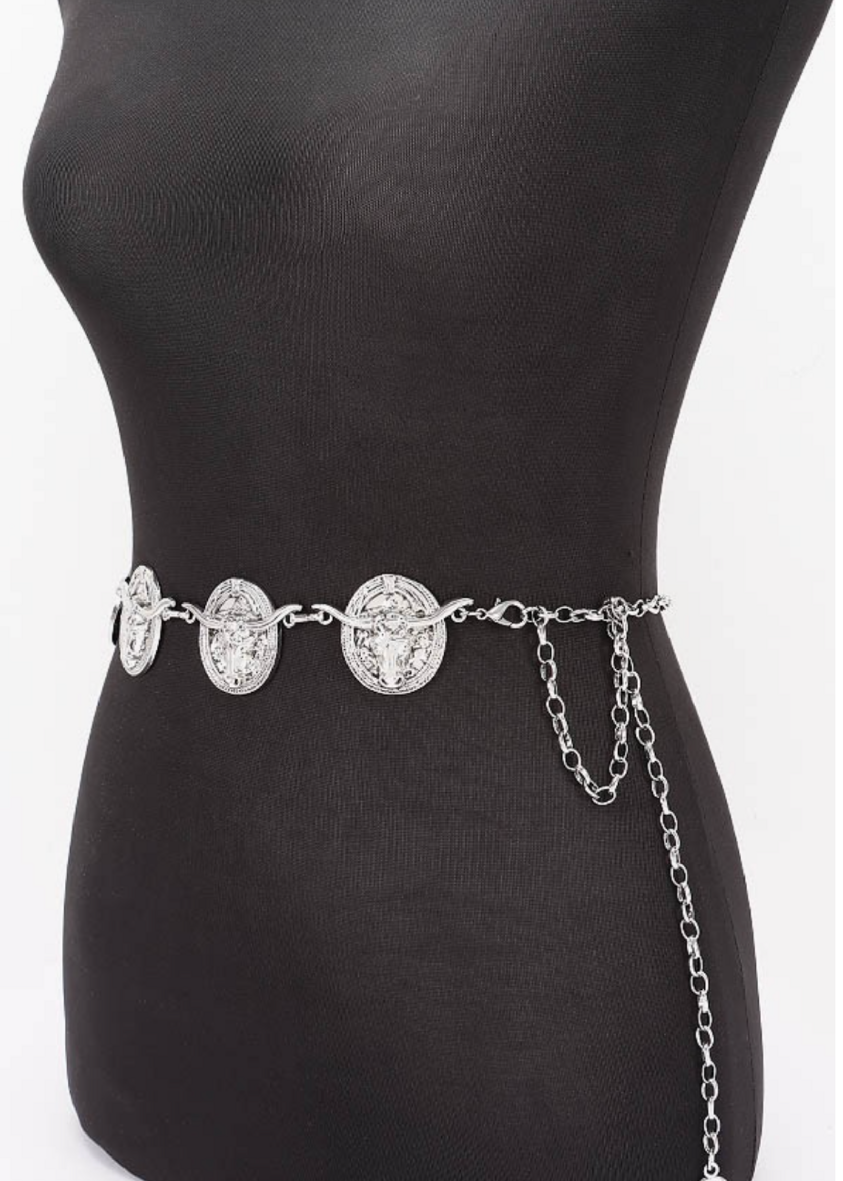 I'm So Into You Chain Belt SILVER