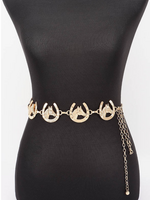 Nobody Else But you Chain Belt GOLD