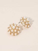 Keep Doing What You're Doing Earrings GOLD