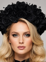 Gothic Halloween Floral Crown *FINAL SALE*