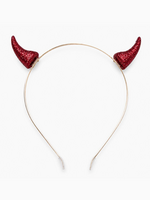Glitter Halloween Devil Horn Headband *FINAL SALE*