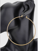Take Another One Hoop Earring  GOLD