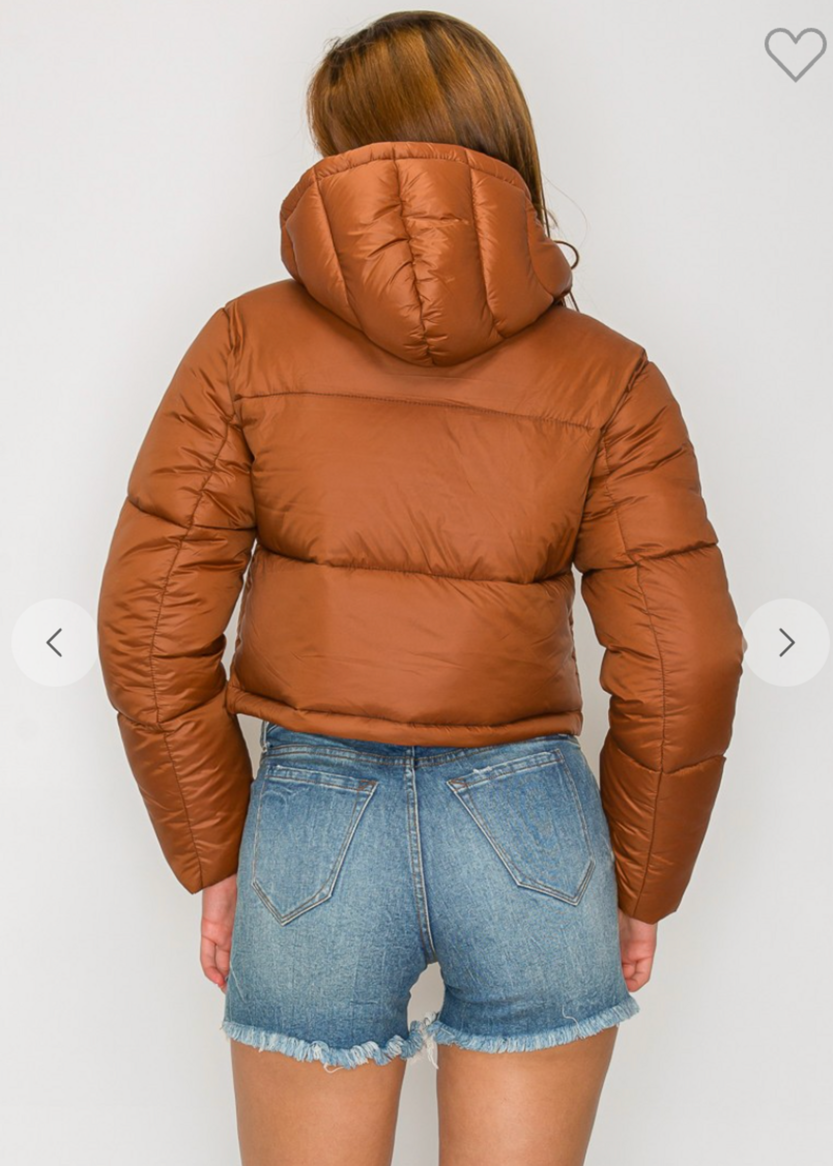 Snowy Winter Vibes Jacket BROWN *FINAL SALE*