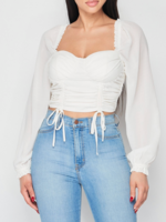 Bad Habits Top WHITE