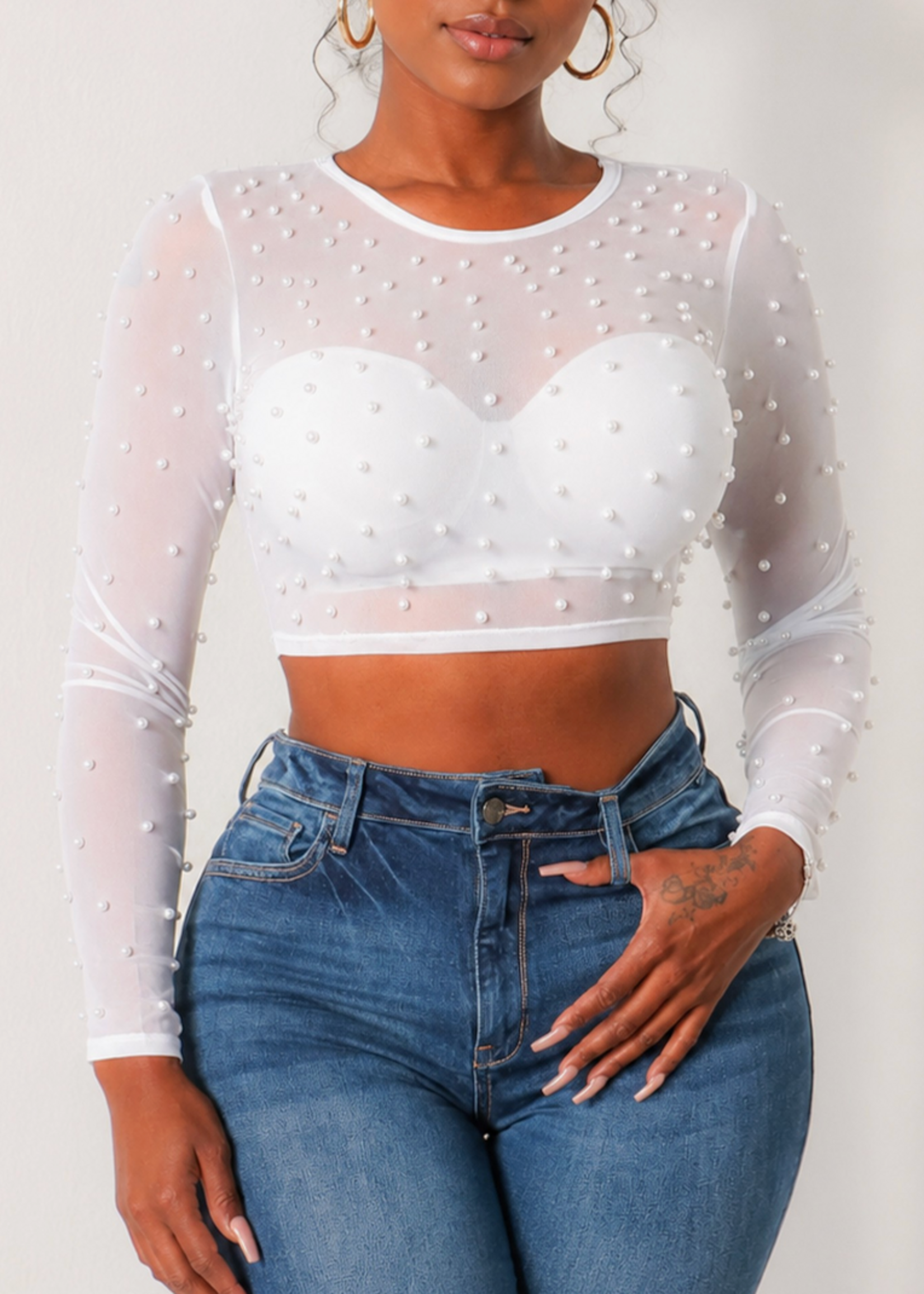 Nobody Like Me Top WHITE *FINAL SALE*