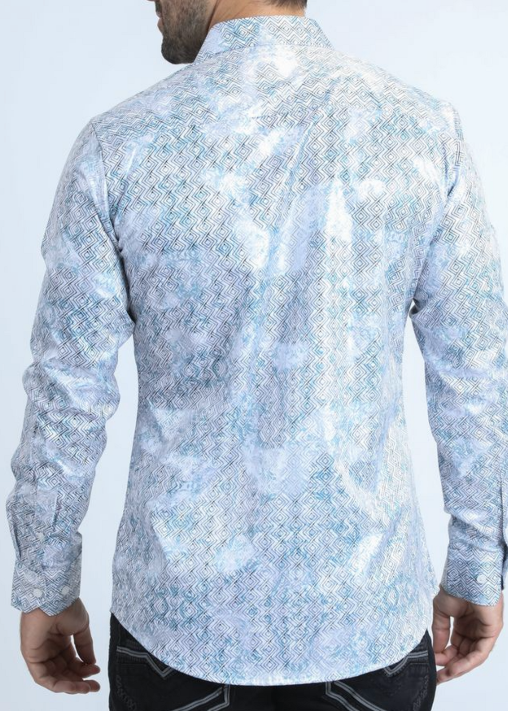 David Foil Button Down Shirt