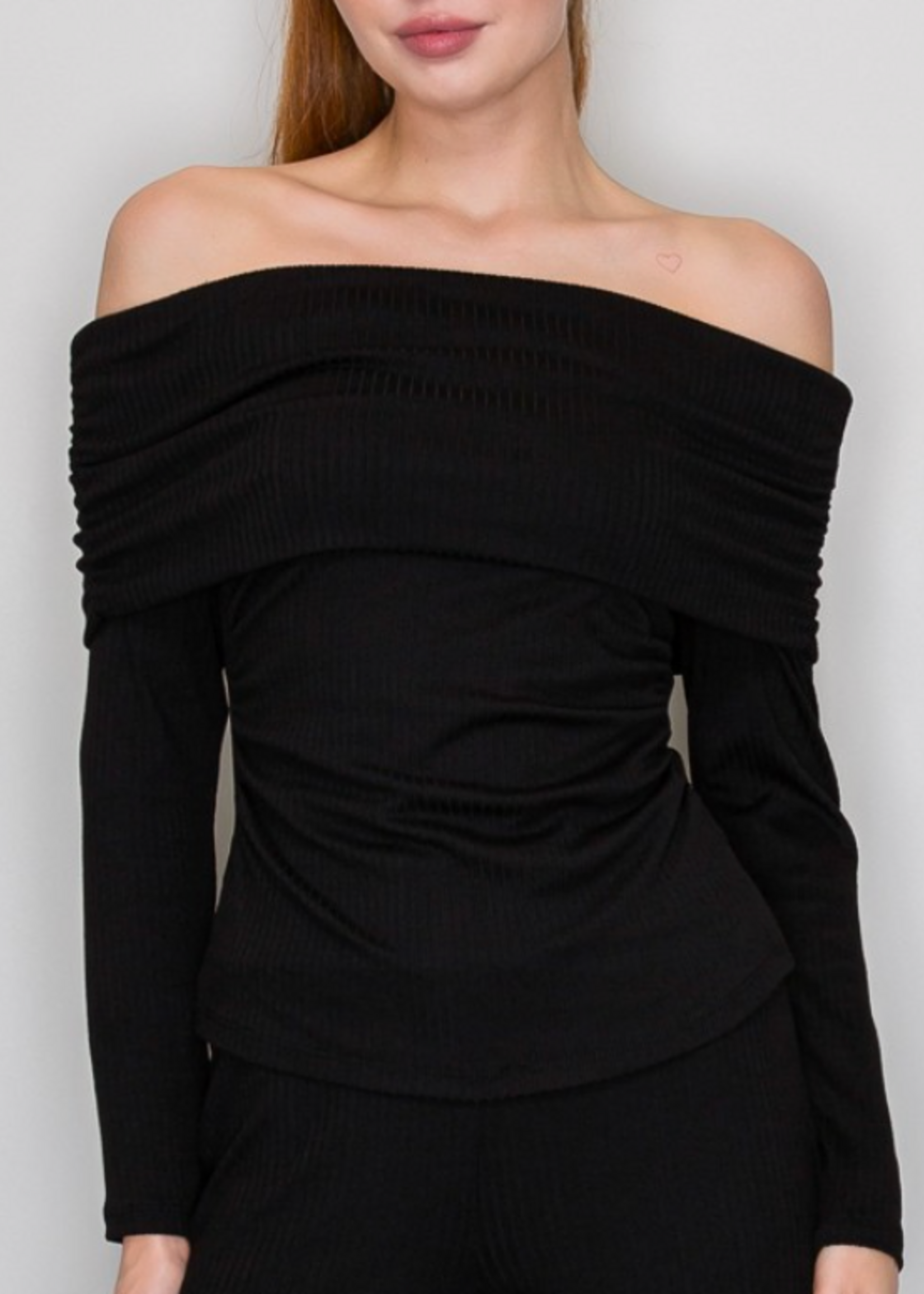 Easy Come Easy Go Top  BLACK