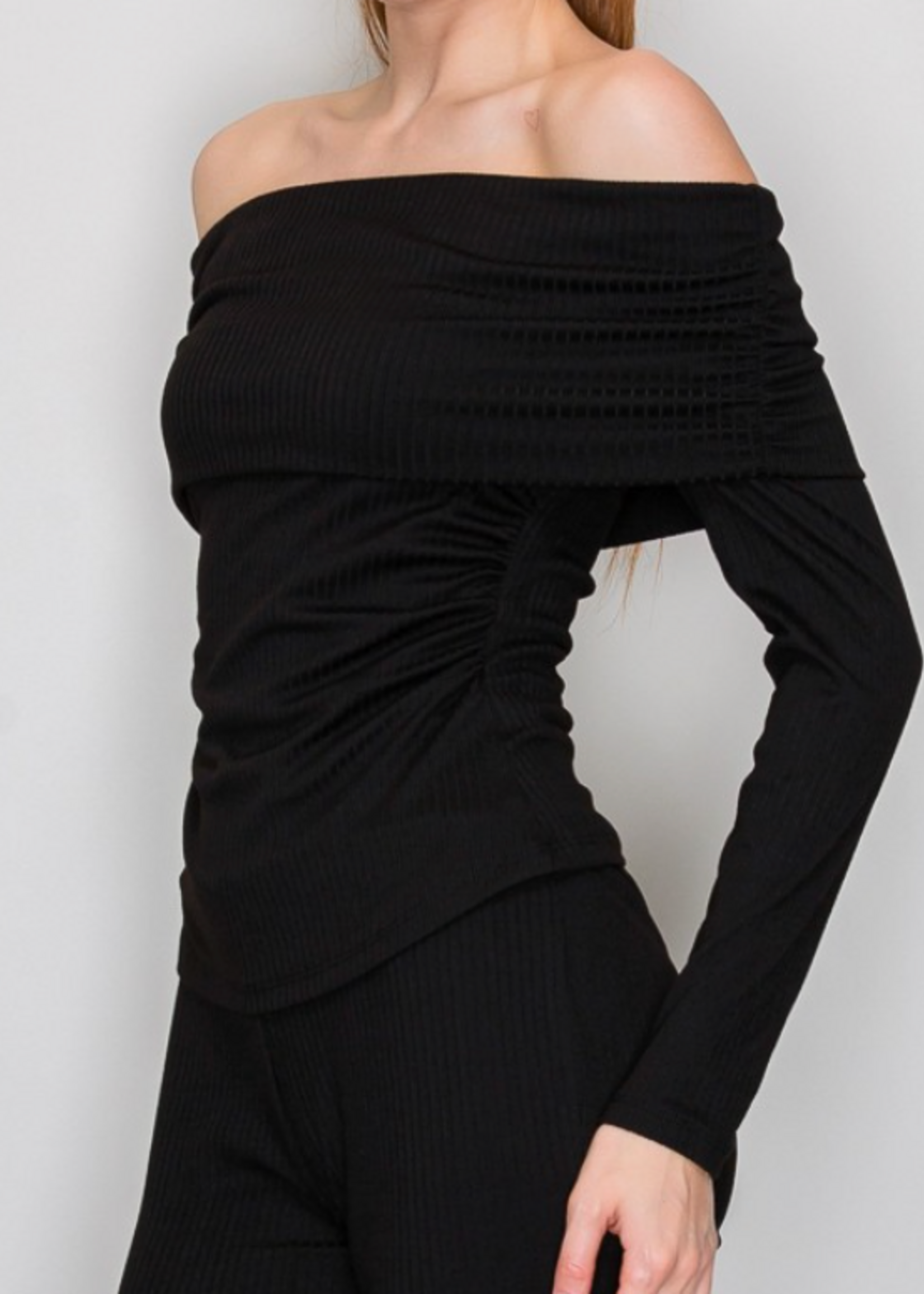 Easy Come Easy Go Top  BLACK