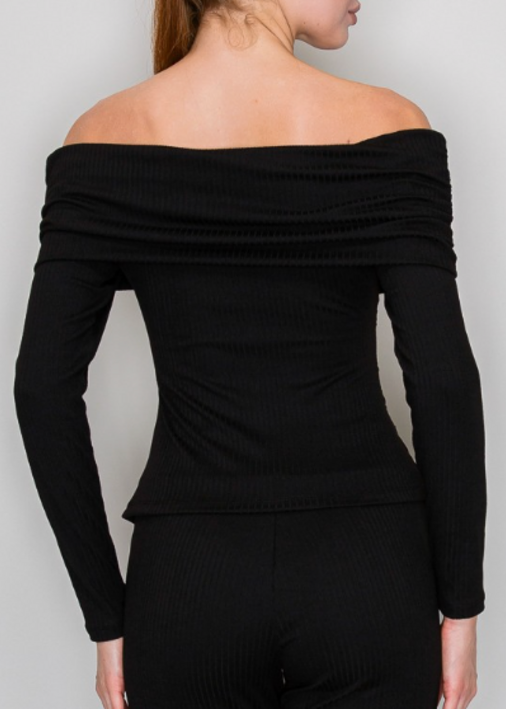 Easy Come Easy Go Top  BLACK