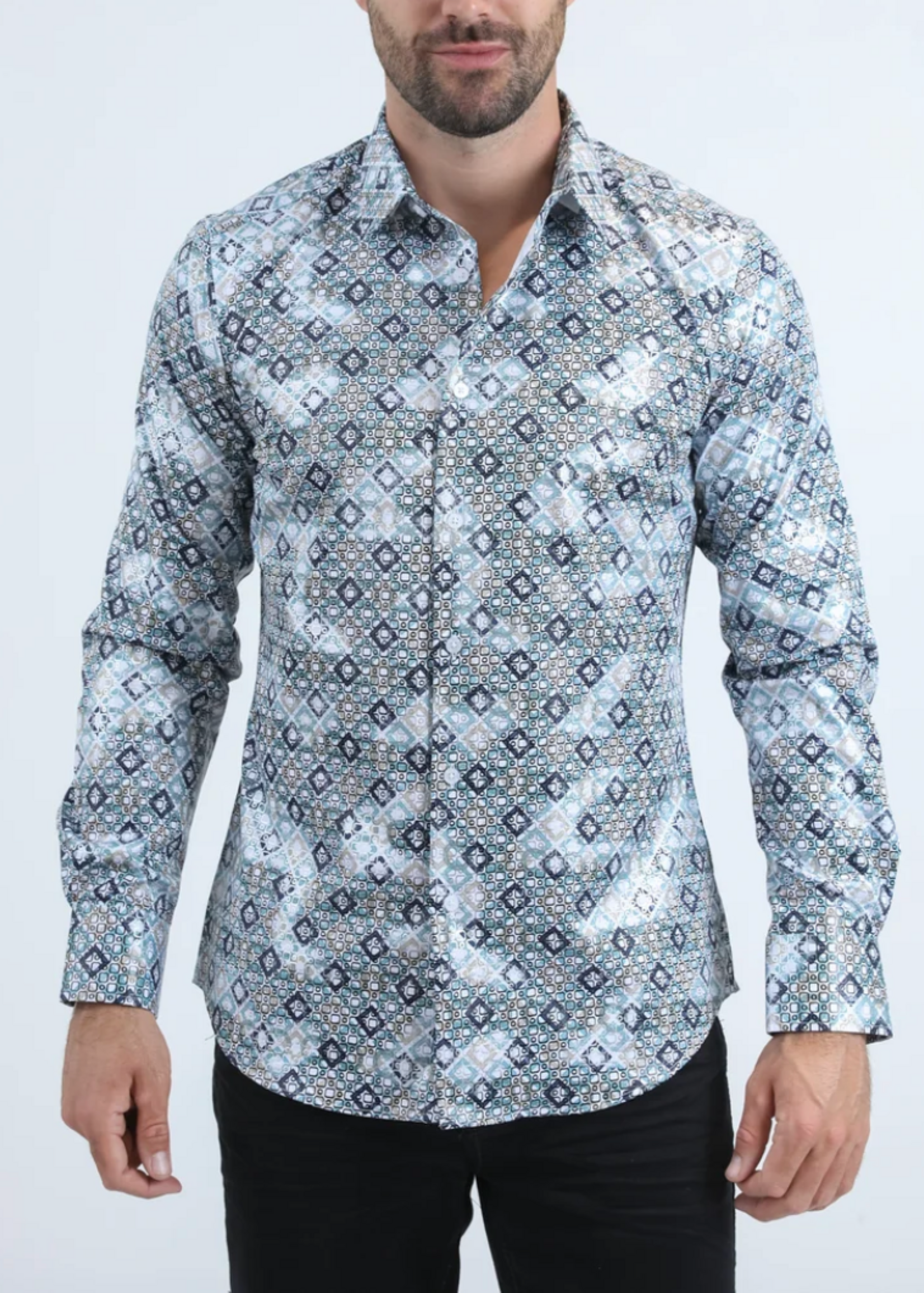 Soltero Feliz Button Down Shirt
