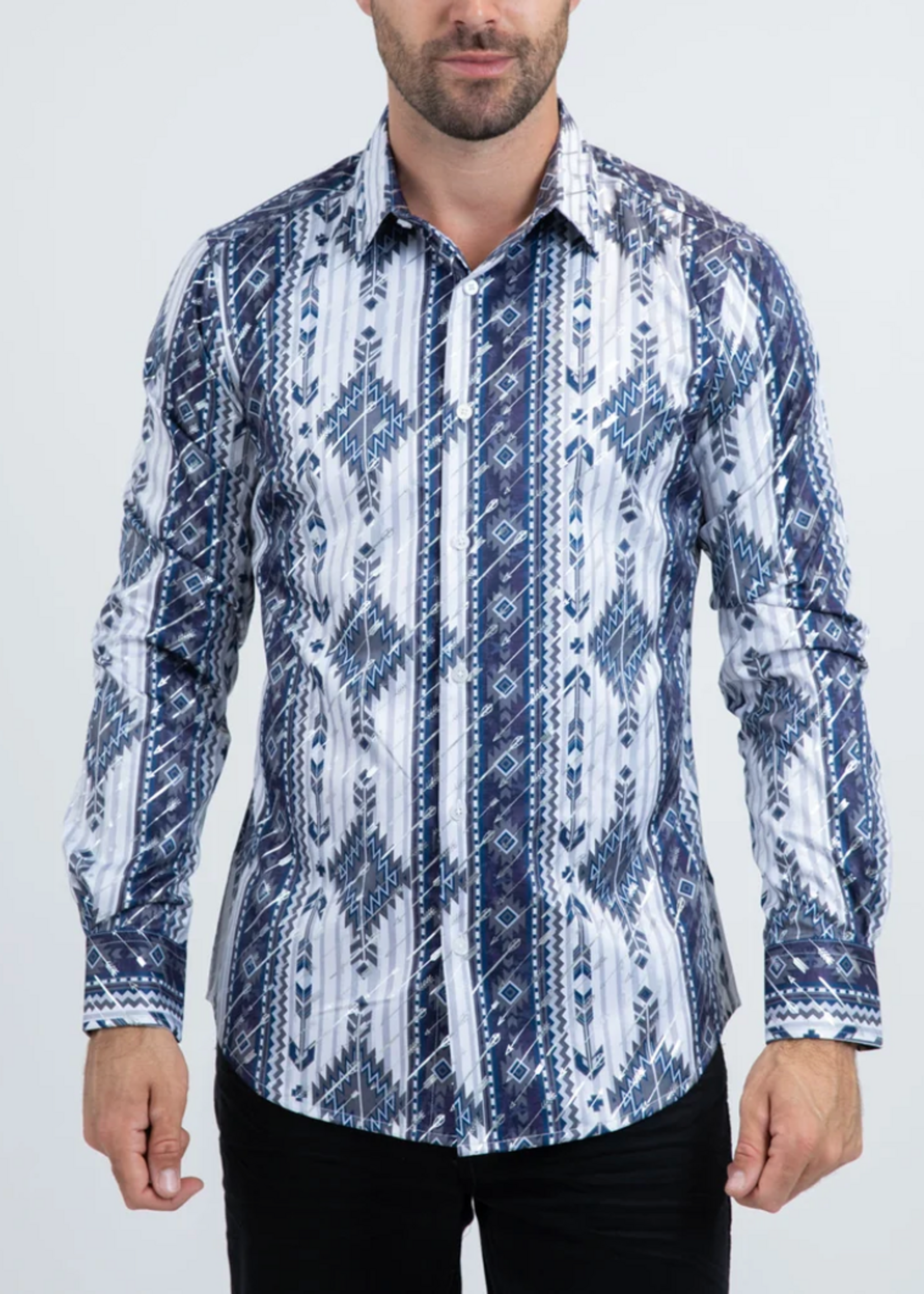 Fue Mejor Button Down Shirt