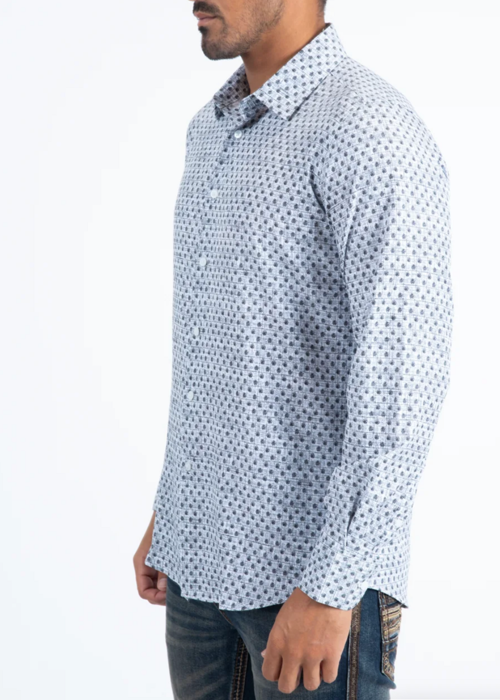 Donde Vamos Button Down Shirt