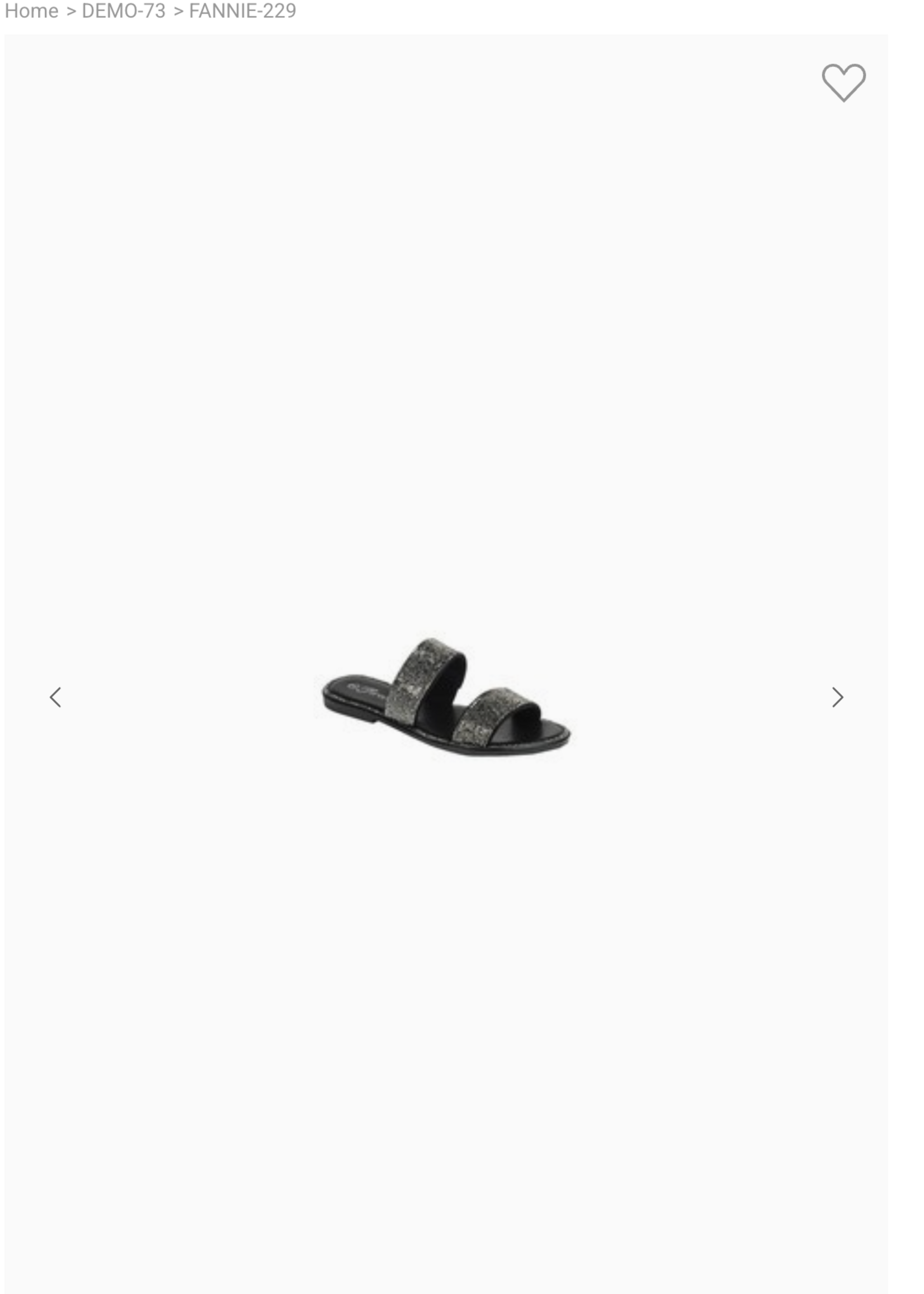 You Don't Even Know It Sandal BLACK *FINAL SALE*