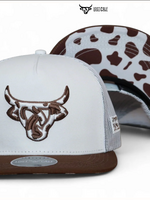 Cowhide White/Brown