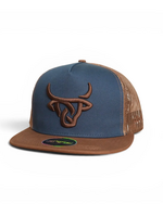 Lost Calf Harris Flat Bill Trucker Hat