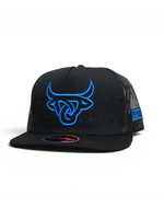 Lost Calf Sapphire Flat Bill Trucker Hat