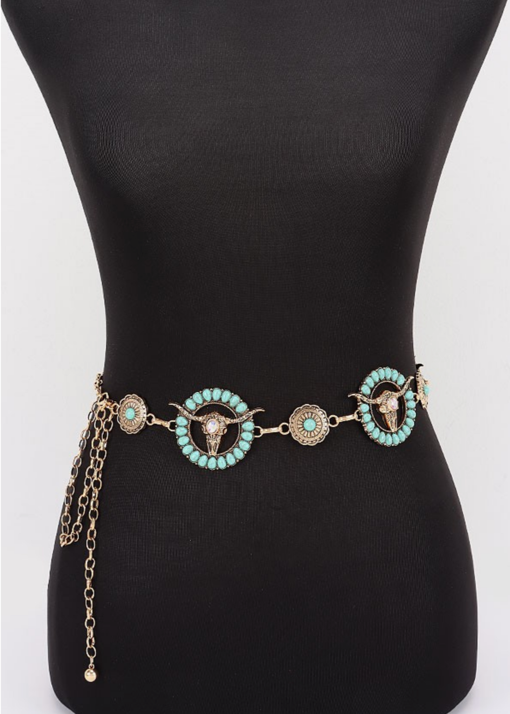 I Found Out Chain Belt GOLD