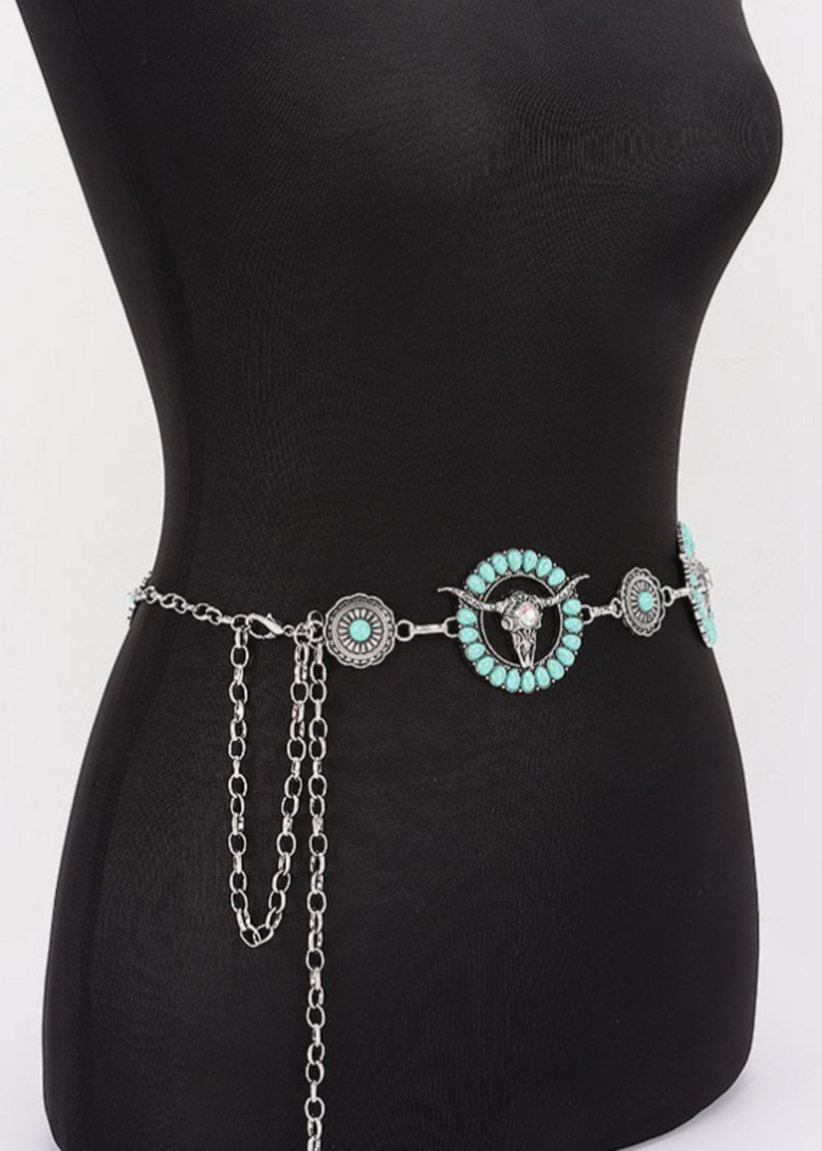 I Found Out Chain Belt SILVER