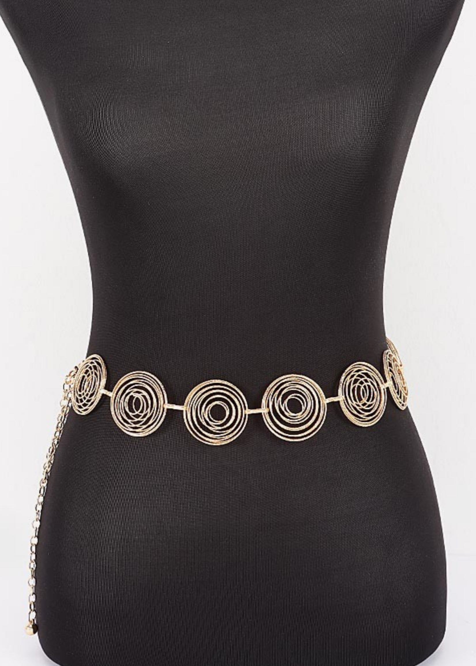 More Vibes Chain Belt GOLD