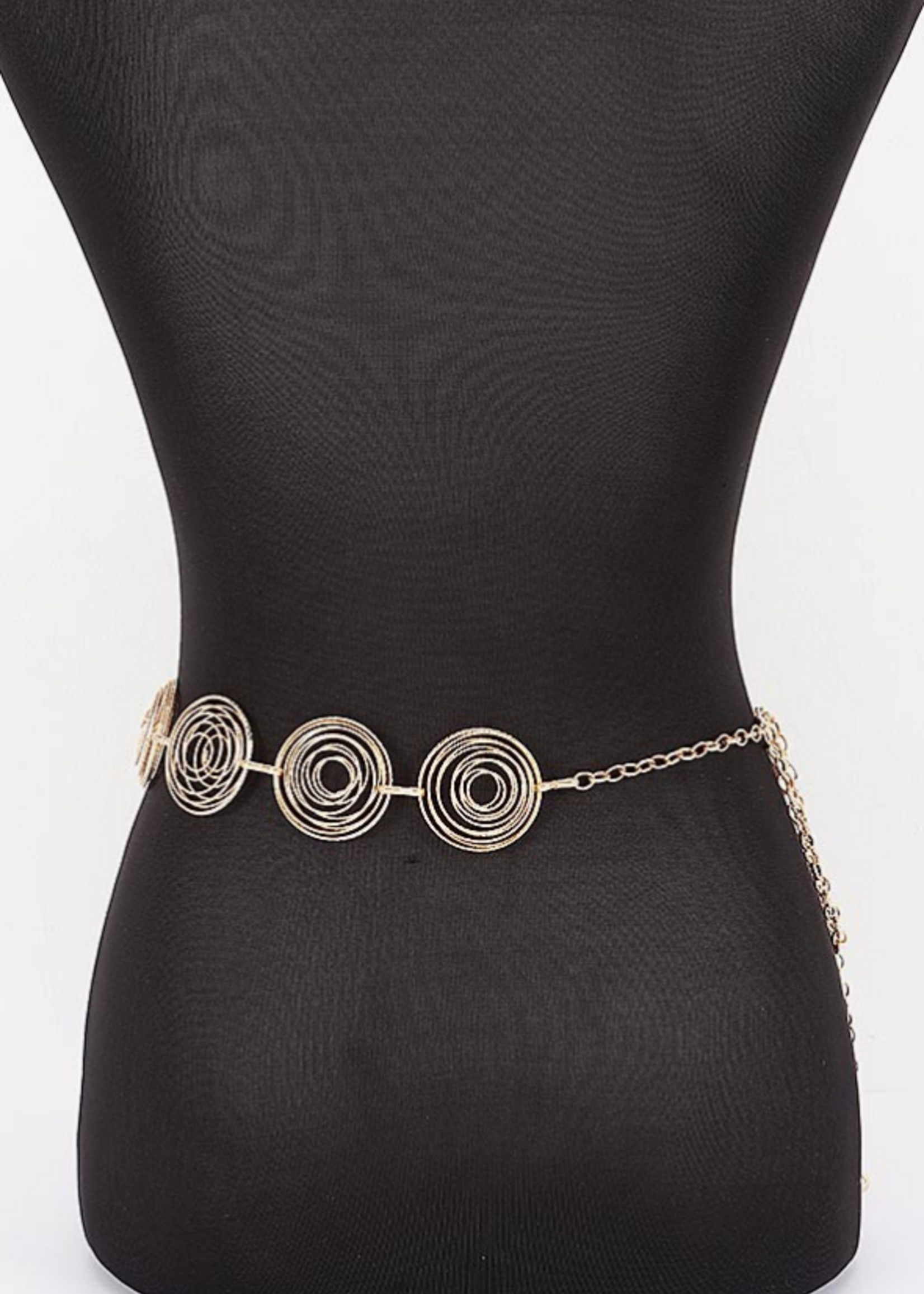 More Vibes Chain Belt GOLD