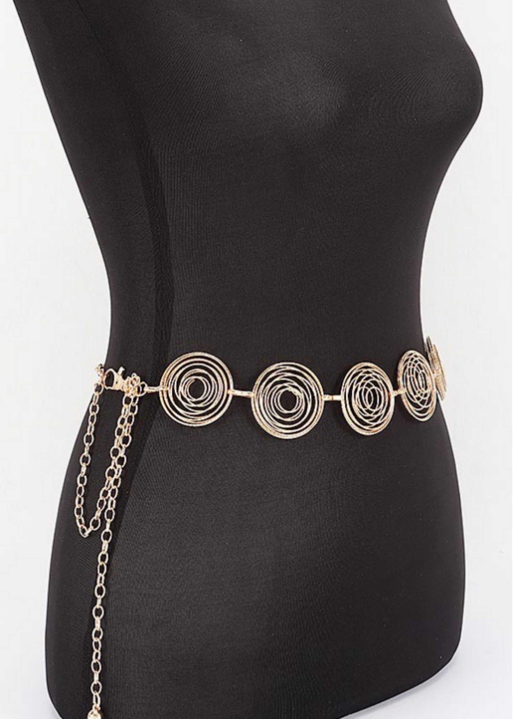 More Vibes Chain Belt GOLD