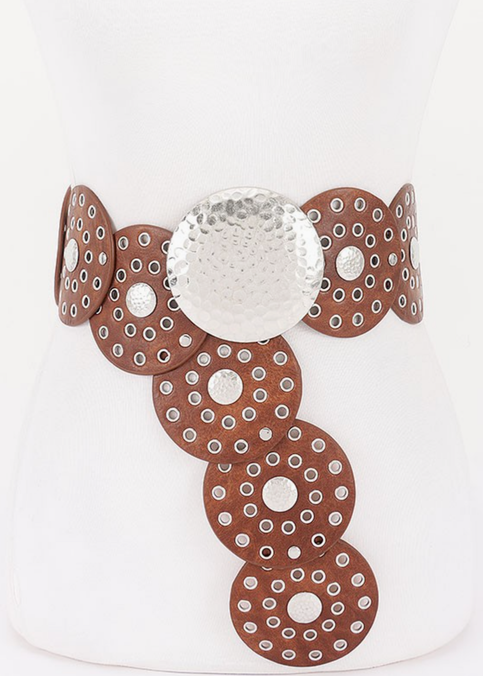 Obsessed With Me Belt BROWN