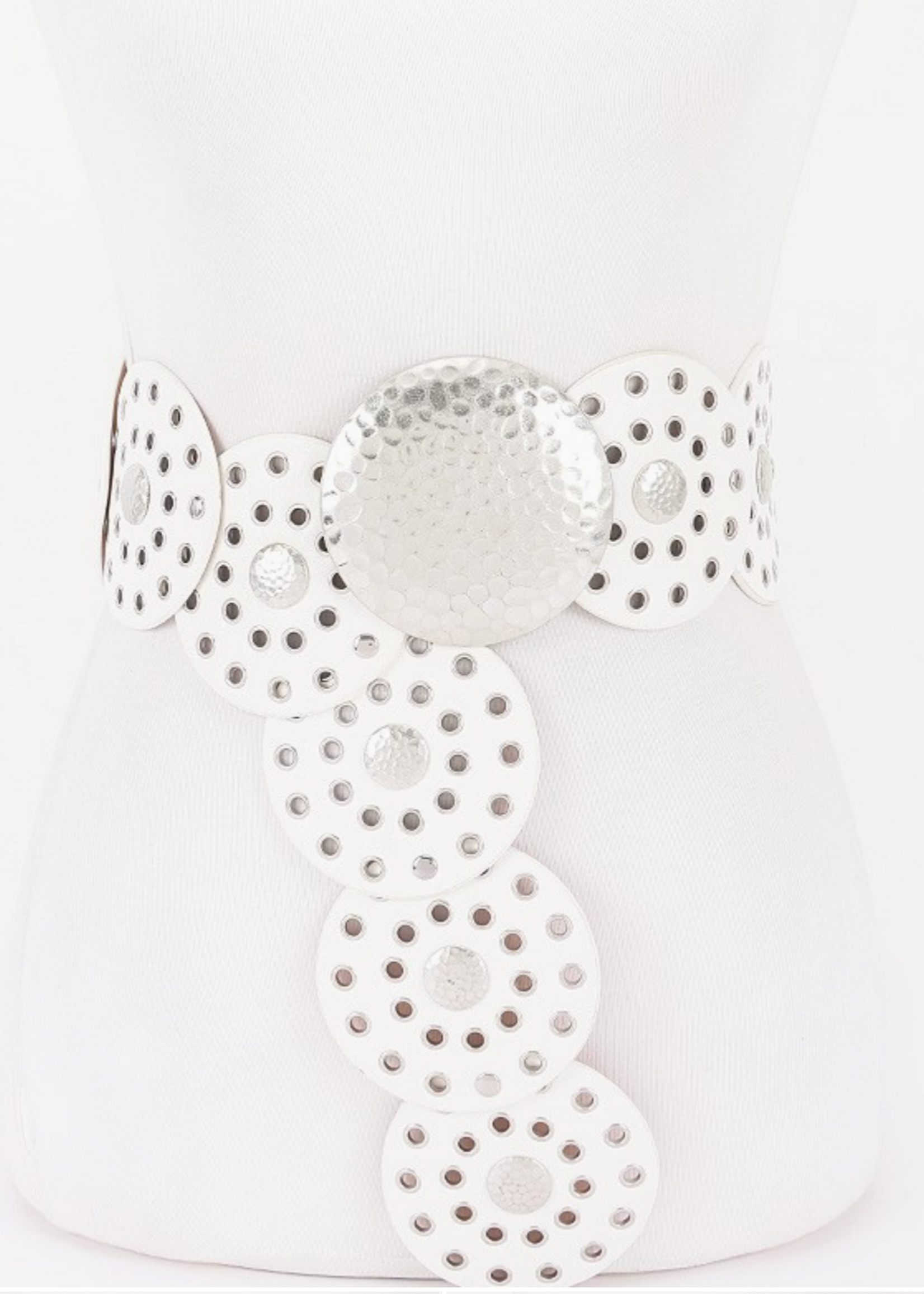 Obsessed With Me Belt WHITE