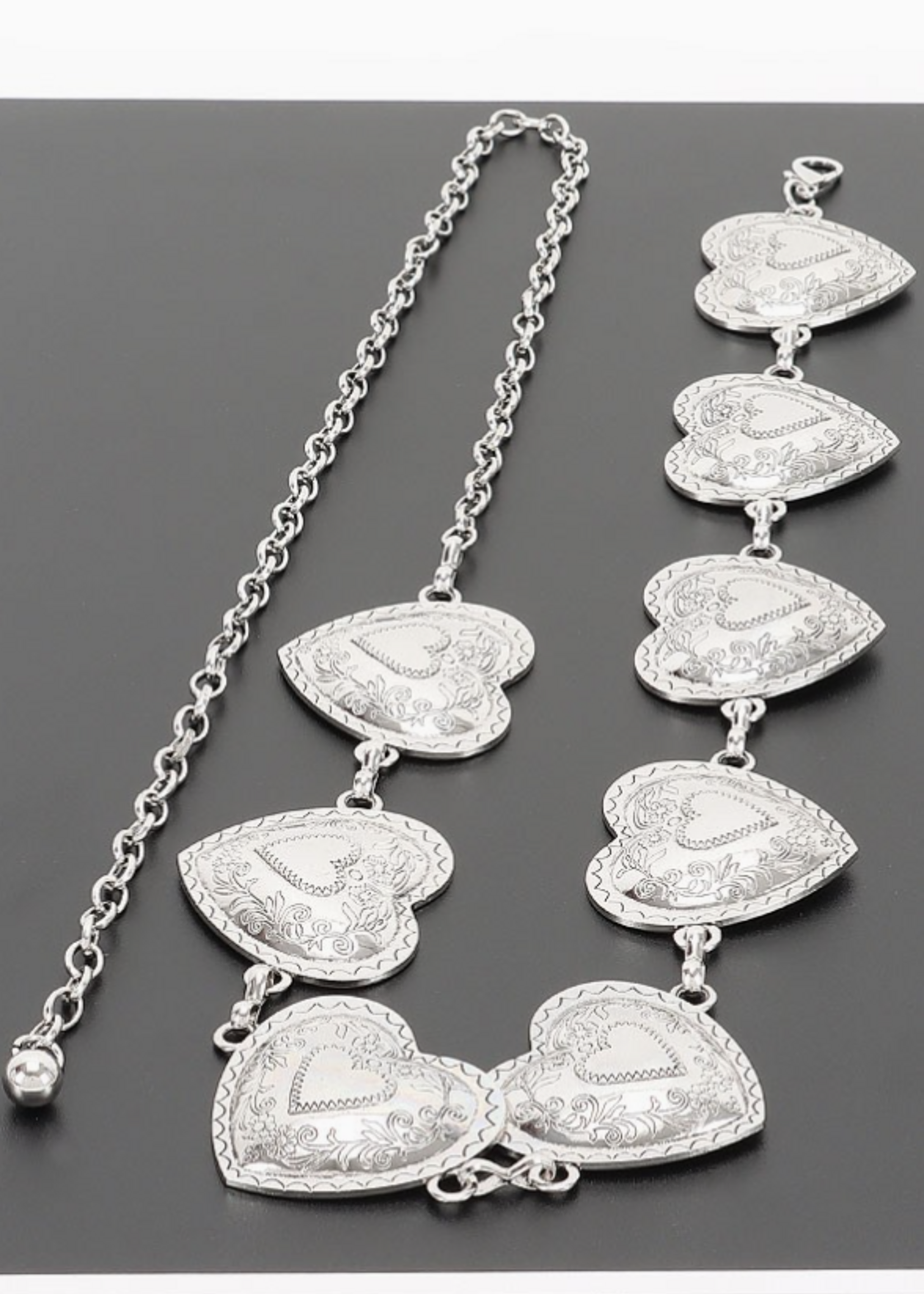 Loving You So Chain Belt SILVER