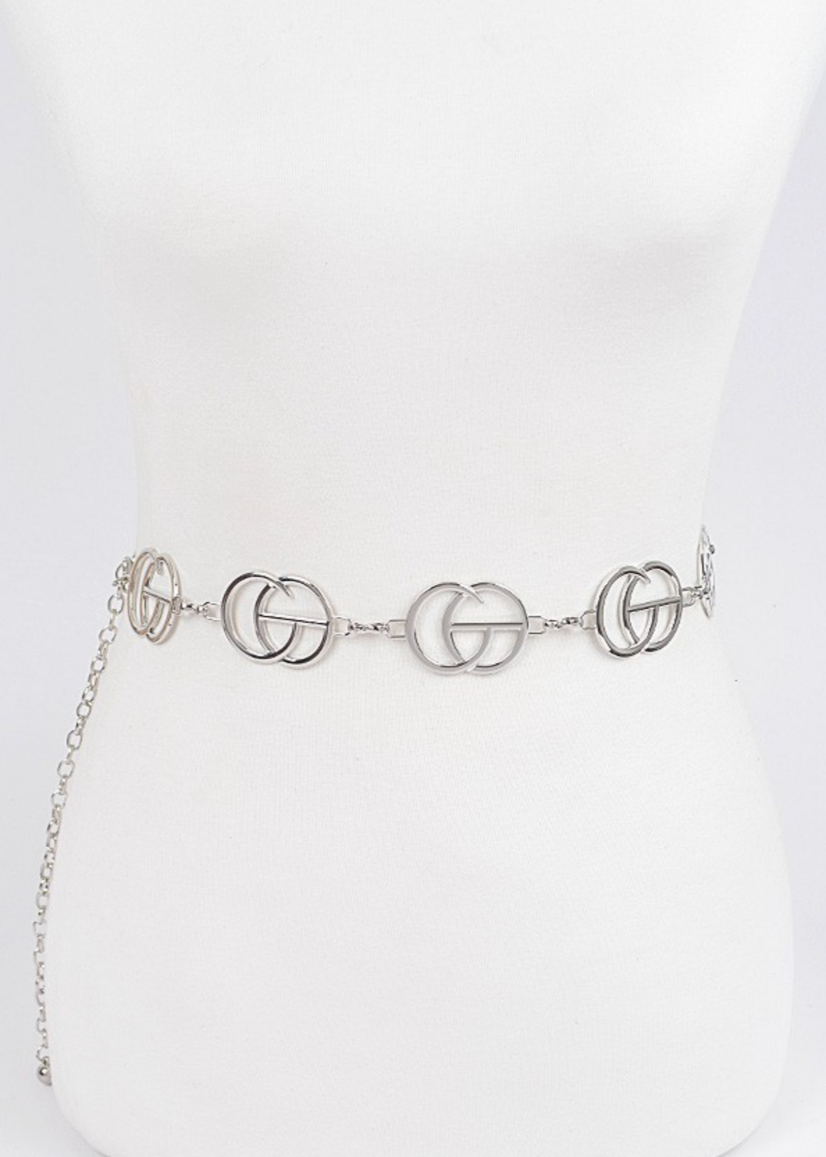Keep Me Going Chain Belt SILVER