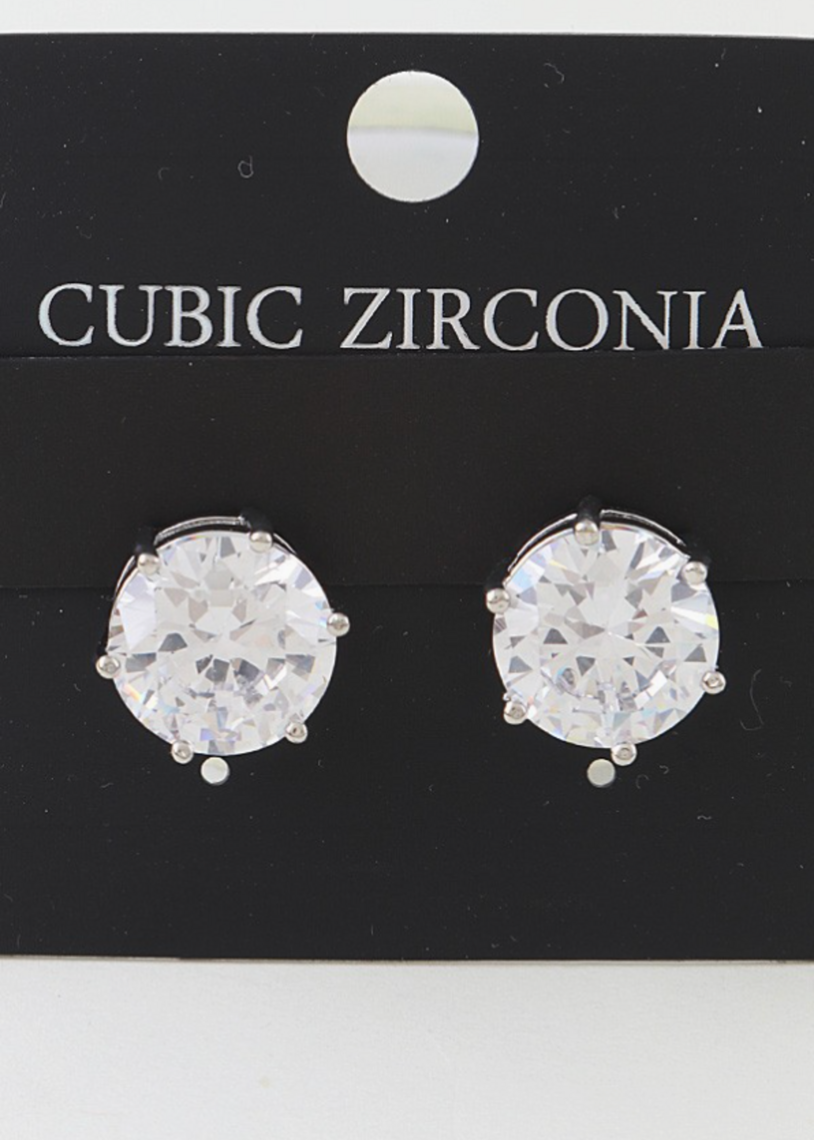 Mrs. Cutie Stud Earrings SILVER