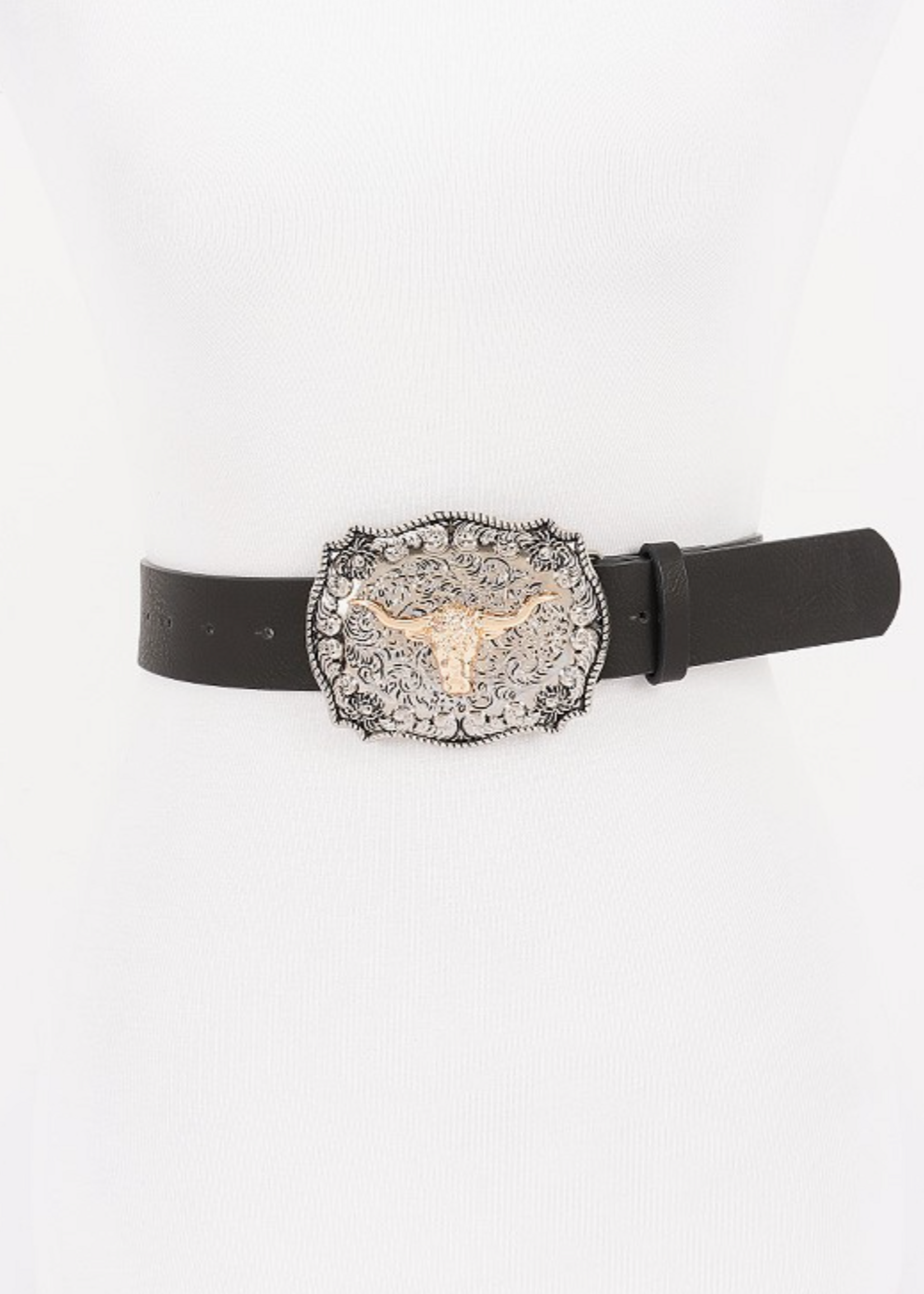 Rodeo Style Belt BLACK
