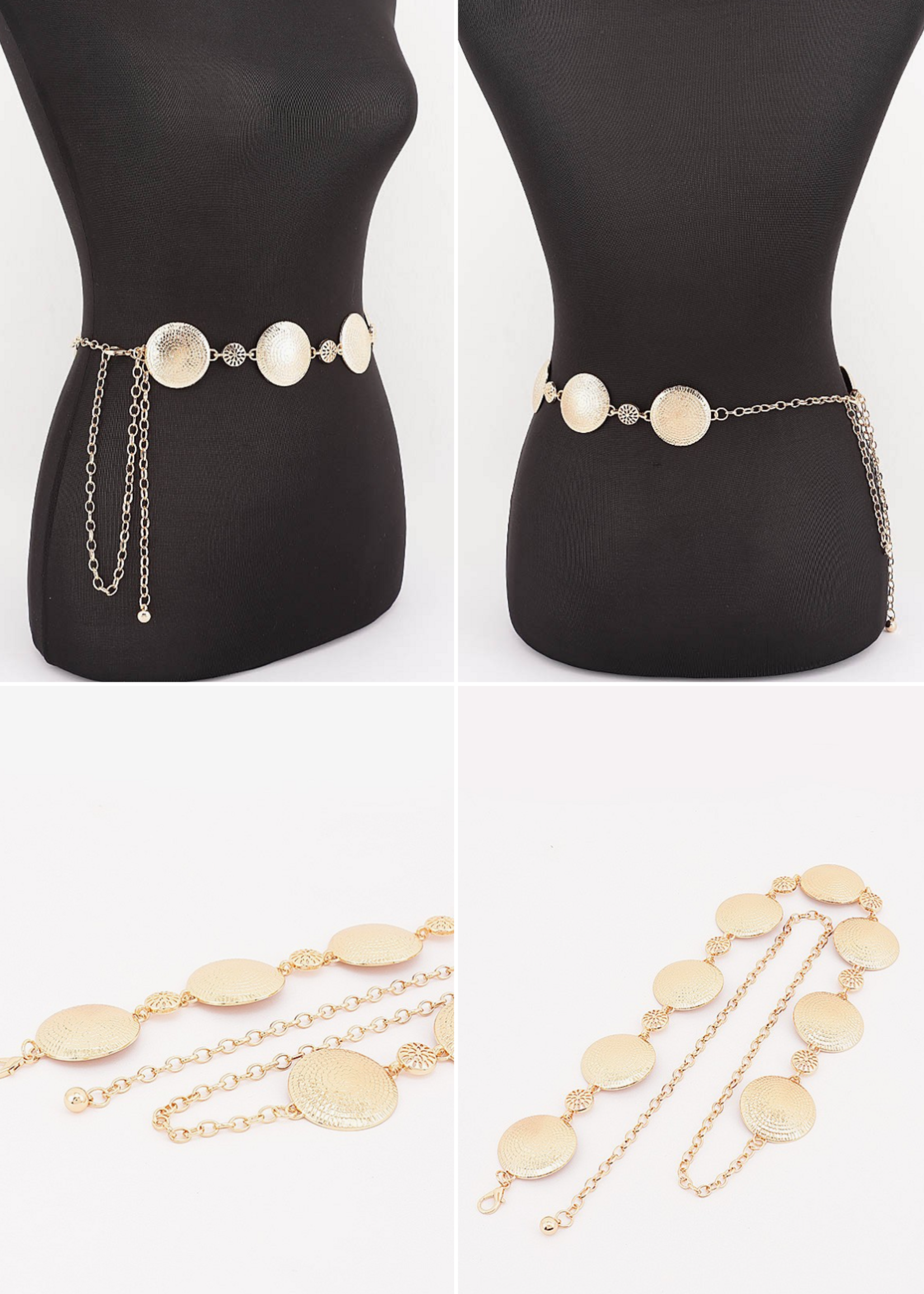 Too Cute Chain Belt GOLD