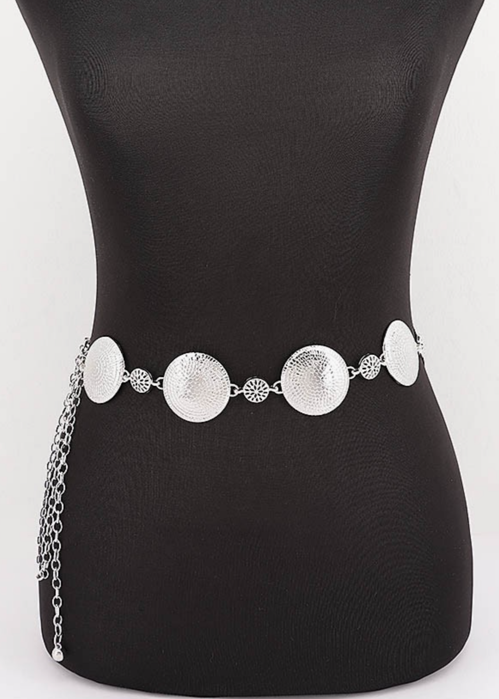 Too Cute Chain Belt SILVER