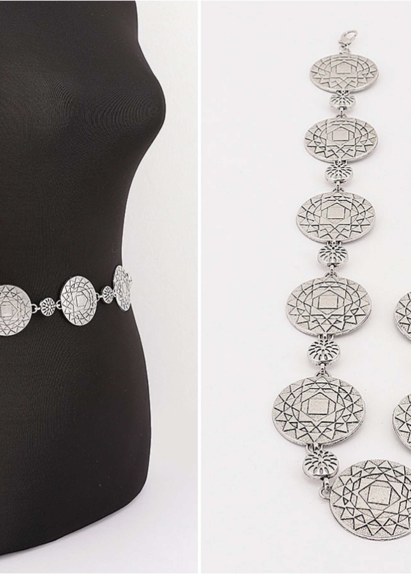 Wear Me Now Chain Belt SILVER