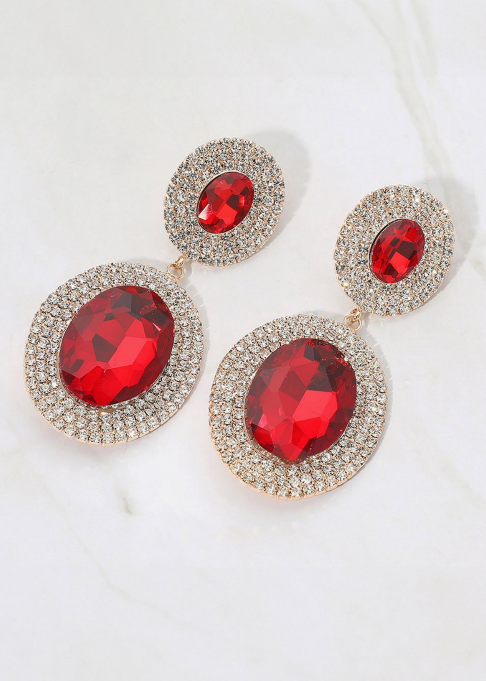 What It Was Earrings RED