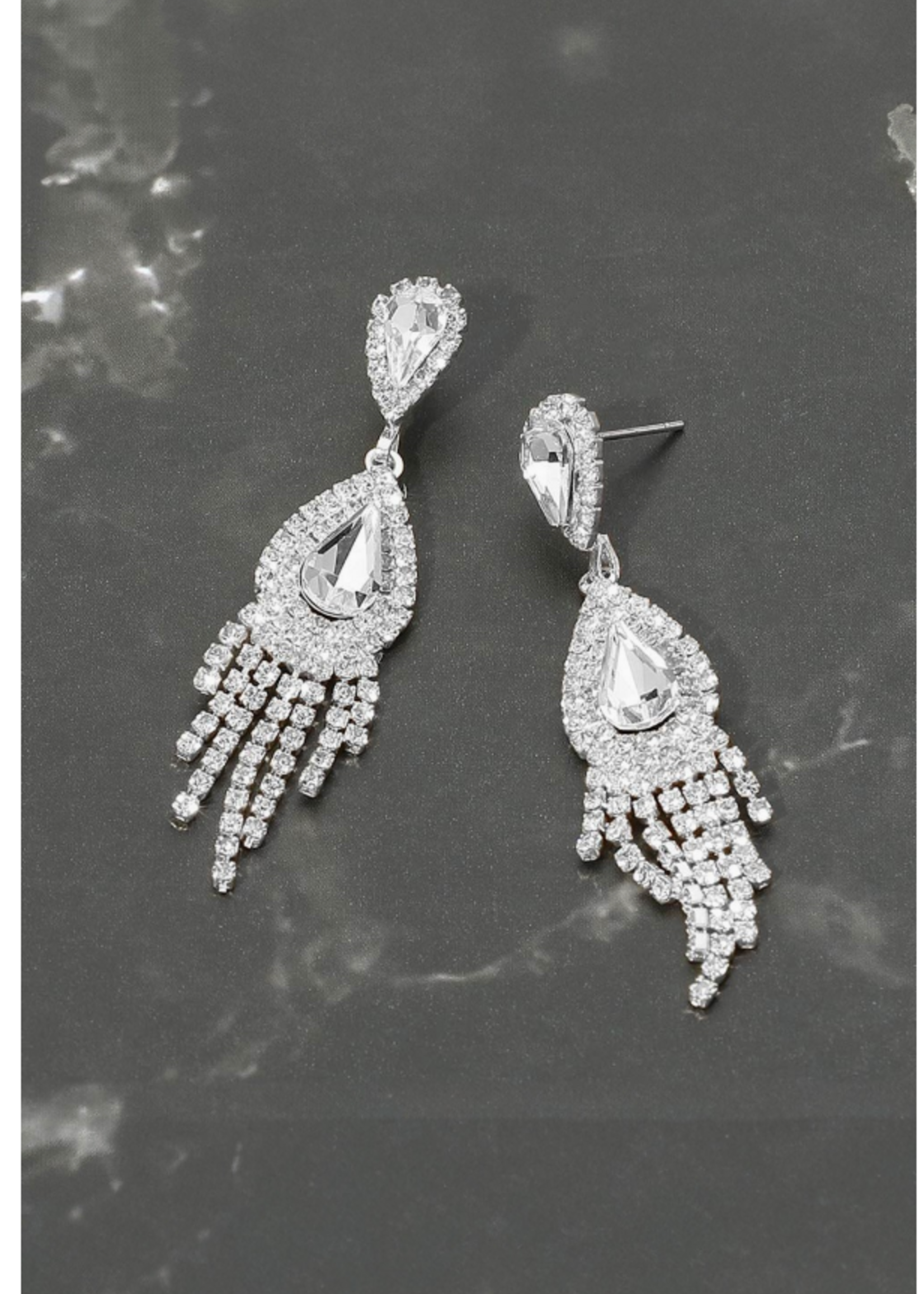 I Don't Want Nobody Else Earrings SILVER