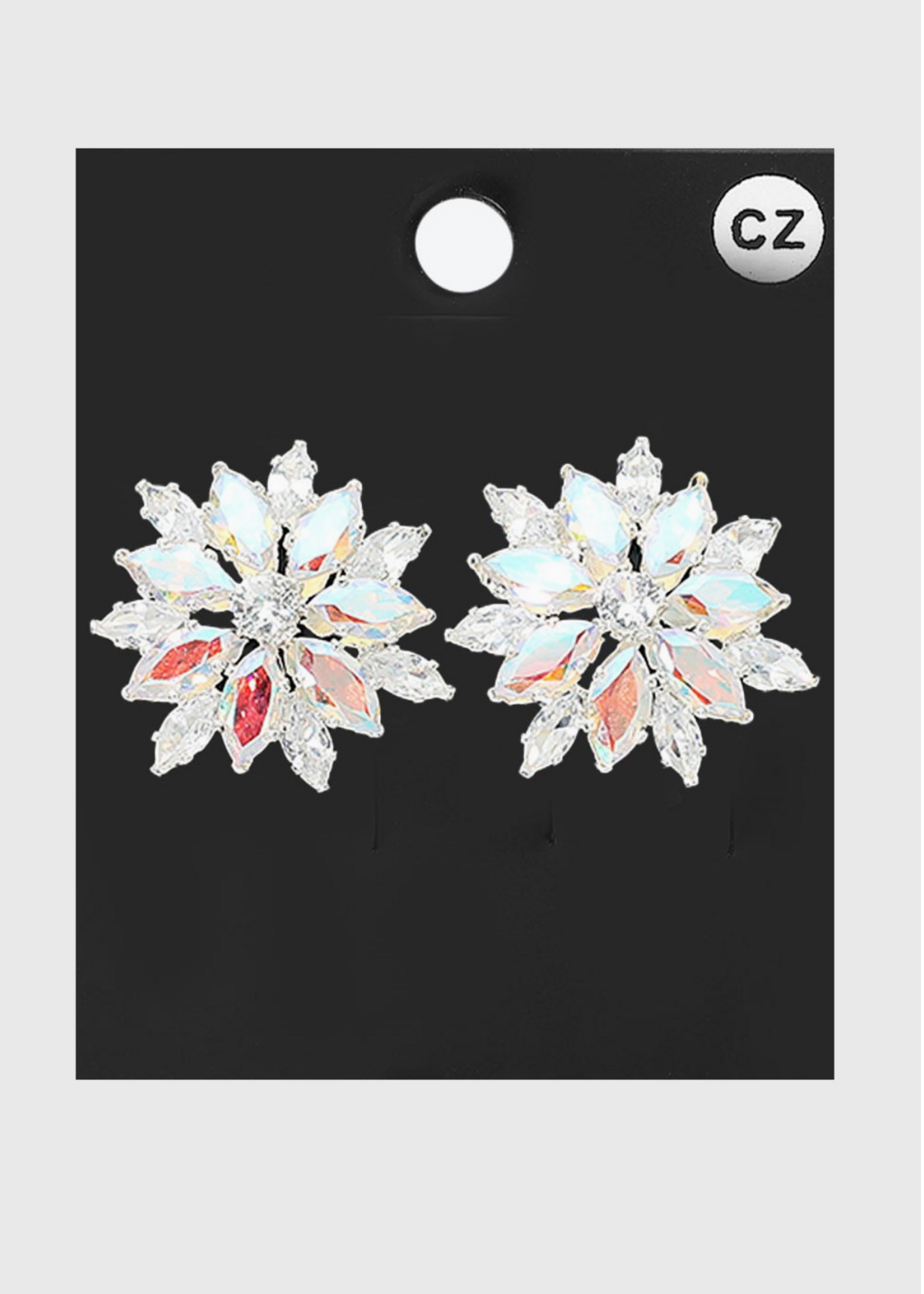 Come Get It Earrings SILVER AB