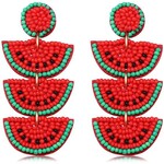 m. lynne designs watermelon drop earring