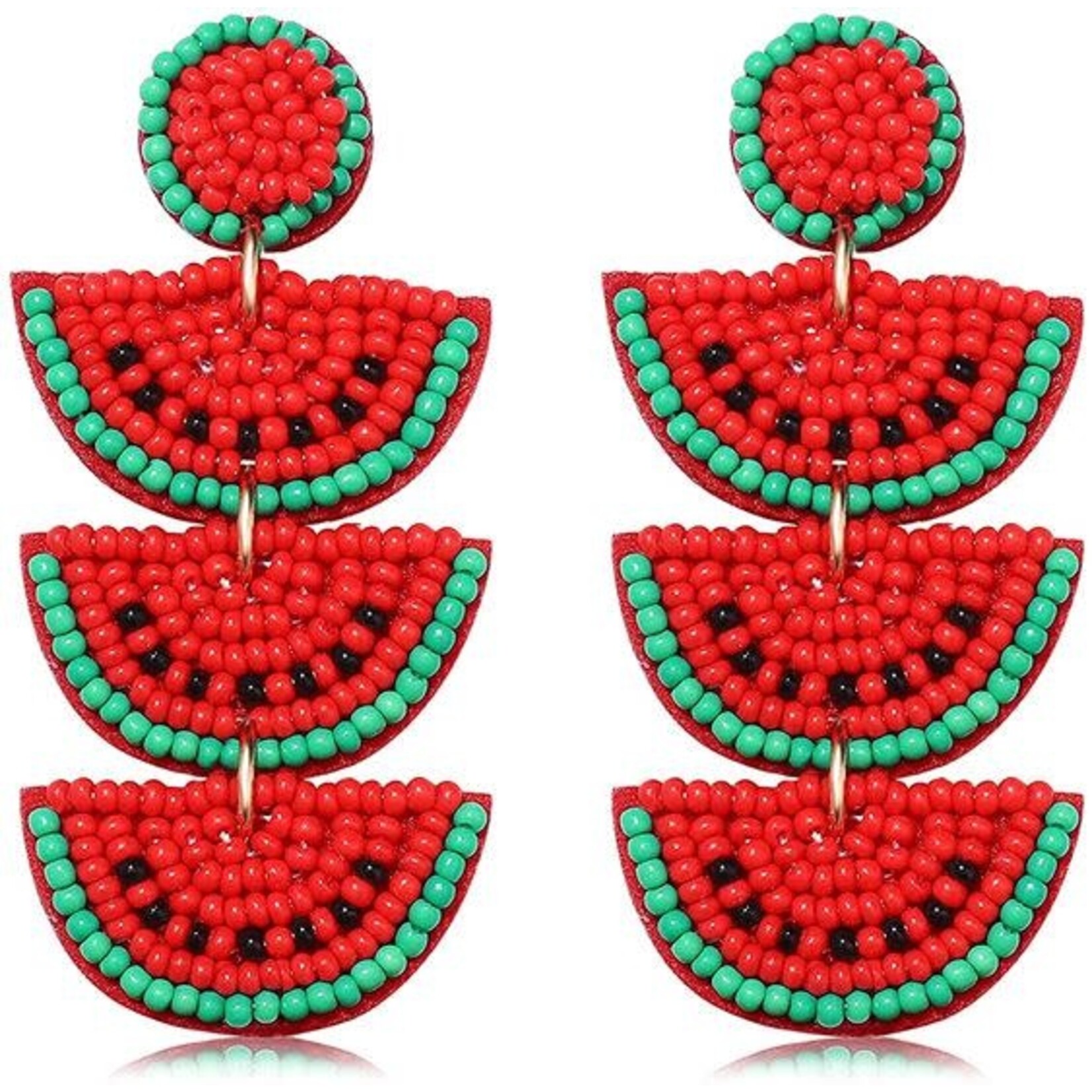 m. lynne designs watermelon drop earring