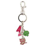m. lynne designs alpha phi charm keychain
