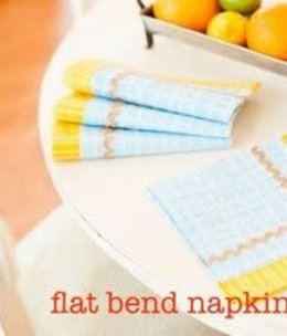 coton colors Flat Bend Napkin Punchy
