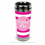 m. lynne designs alpha phi cabana stainless steel travel mug