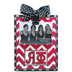 m. lynne designs alpha phi chevron clip plaque