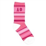 m. lynne designs alpha phi crew socks