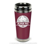 m. lynne designs alpha phi icon stainless travel mug