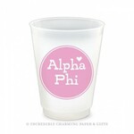 m. lynne designs alpha phi love frost flex cup
