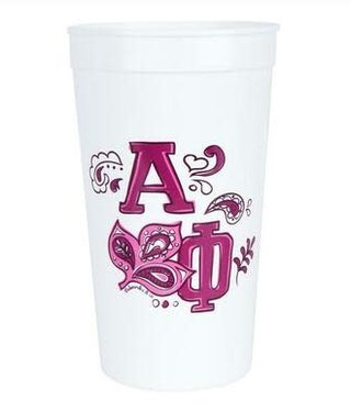 available at m. lynne designs alpha phi mascot tumbler