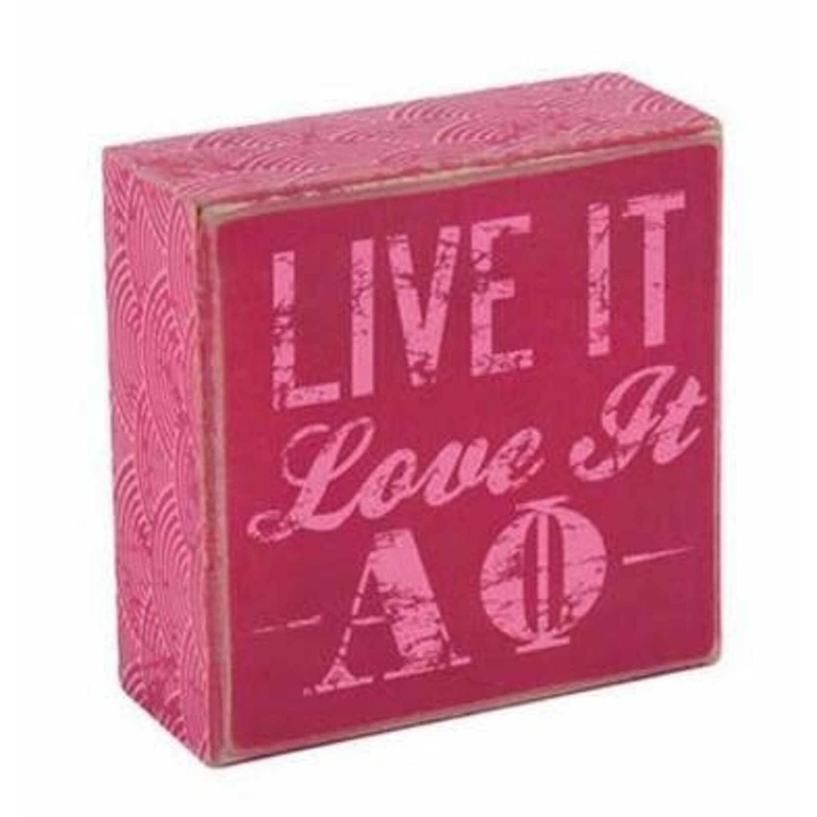m. lynne designs alpha phi wooden plaque