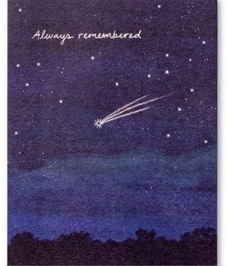 available at m. lynne designs Always Remembered Card